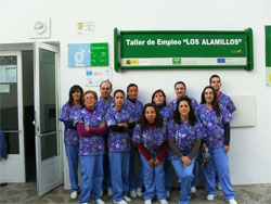 EL GDR de la Sierra de Cádiz desarrolla el Taller de Empleo «Los Alamillos»
