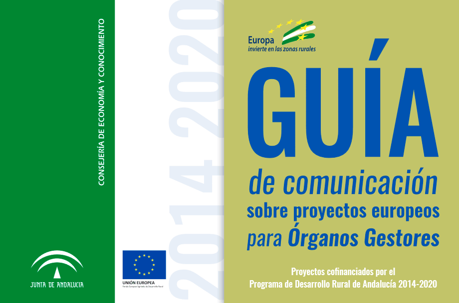 Guía de comunicación sobre proyectos europeos para Órganos GestoresG