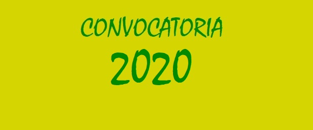 Convocatoria 2020