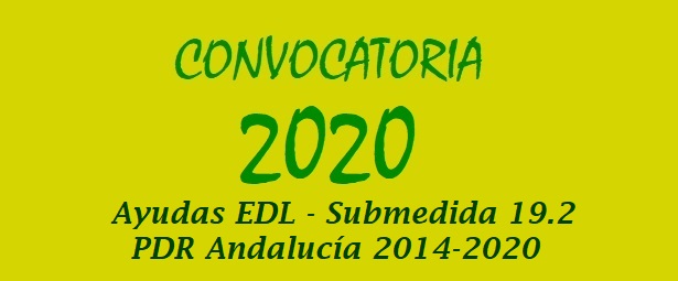 Ayudas SIERRA DE CÁDIZ Convocatoria 2020