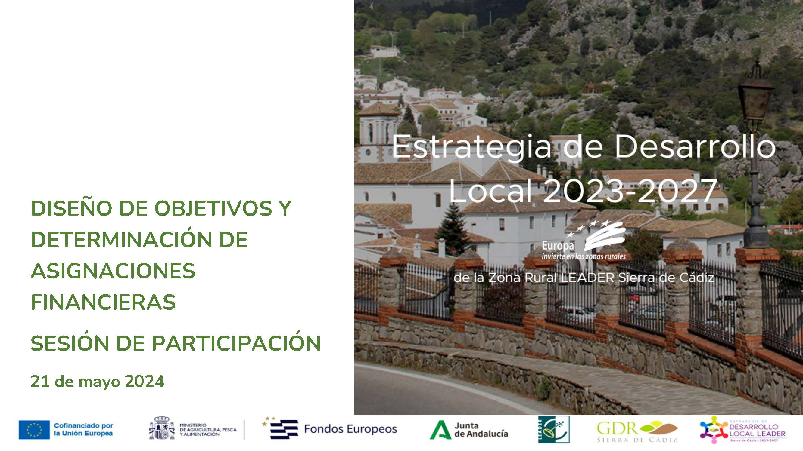 Fase 5 Objetivos y Financiación Sesión Presencial 21 de mayo