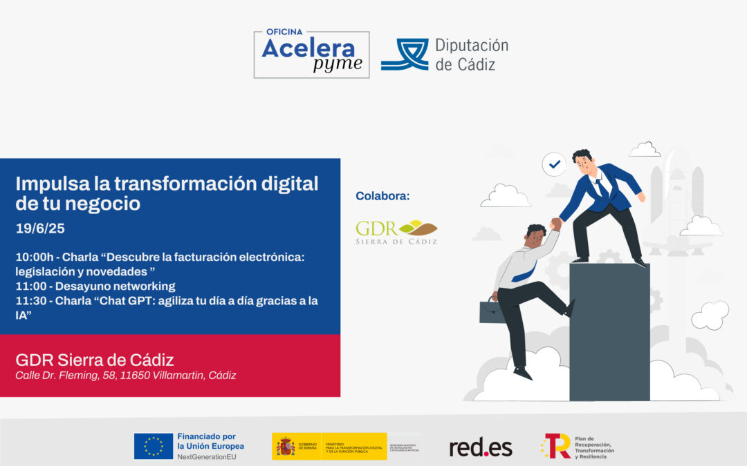 Evento en Villamartín – Impulsa la transformación digital de tu negocio (19 de junio)